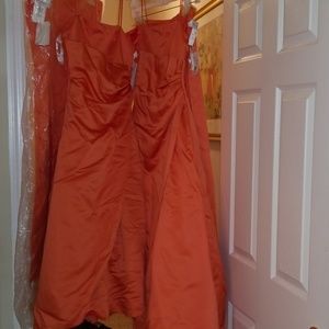 David's Bridal Junior Bridesmaids Dresses/Shawls